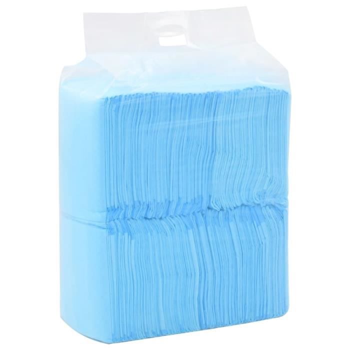 Luxueux Magnifique-Tapis d’hygiène pour chiens - TAPIS PROPRETÉ - ALÈSE - 100 pcs 60 x 60 cm Tissu non tissé