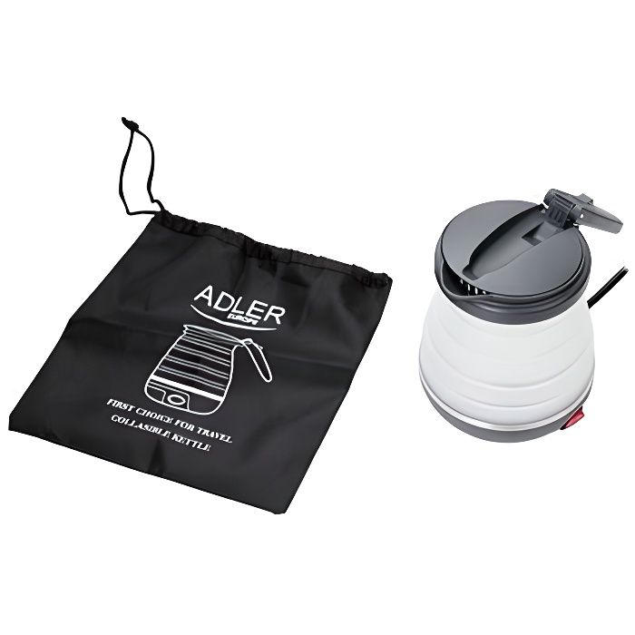Bouilloire de voyage en plastique 0,6L AD1279
