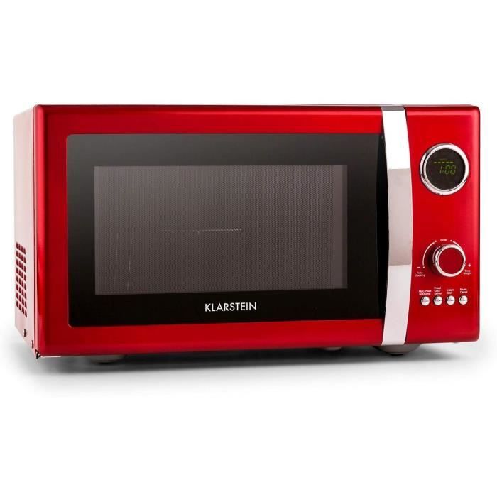 Fine Dinesty - Four Micro-ondes, Fonction grill de 1000W, 12 programmes, 800W, Minuterie, Trois modes, Plateau tournant, Ecran digit