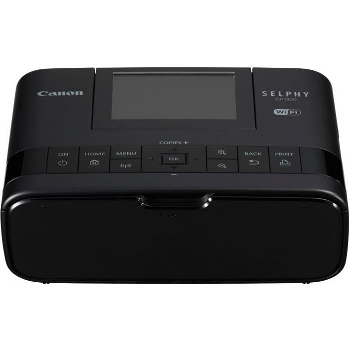 CANON Imprimante Selphy CP1300 - Thermique par sublimation - WiFi - Noire