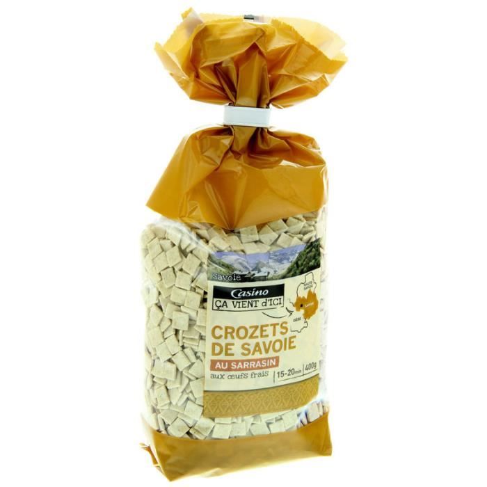 CASINO Crozets de Savoie au sarrasin - 400 g