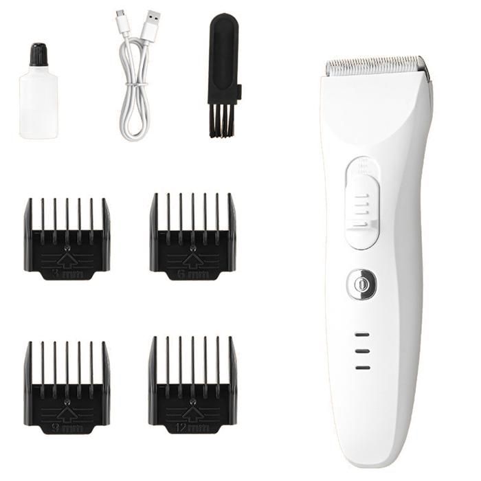 CONFO® tondeuse animaux professionnelle poil épais longs lapin silencieuse mouton rechargeable avec fil animaux de compagnie