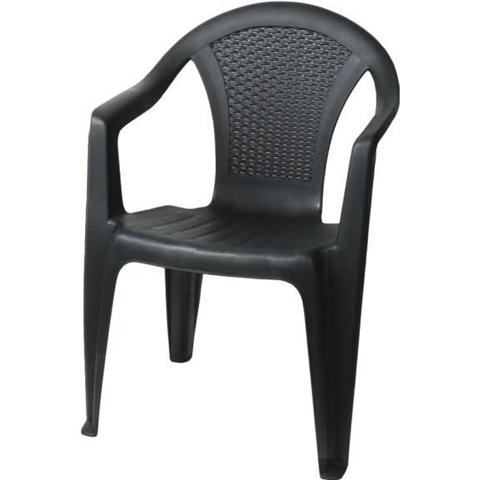 Fauteuil de jardin Arpa luxe Noir
