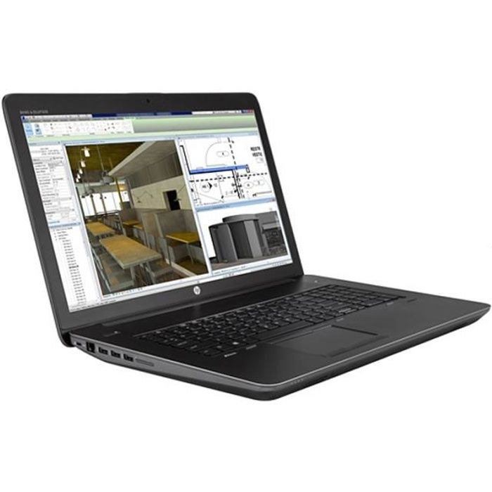 Hp Zbook 17 G3 17- Core I7 2,7 Ghz - Ssd 512 Go - 32 Go Qwertz - Allemand