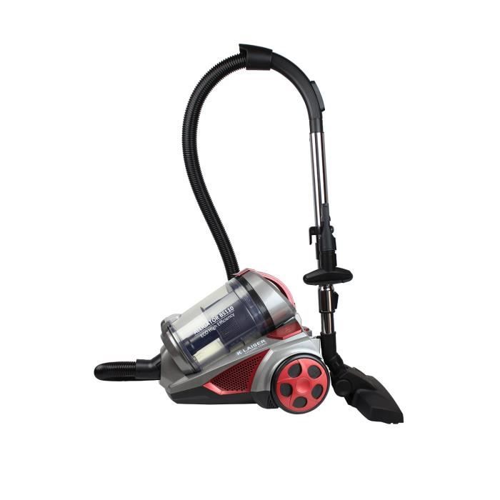 KLAISER - 1600W - Aspirateur Sans Sac Multi Cyclone Alligator Xtreme Force - Pure Air - Ultra Confort - Cordon Extra Long 7 Mètres