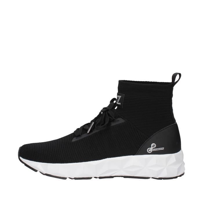 Ea7 X8Z012 chaussures de tennis haute homme NOIR