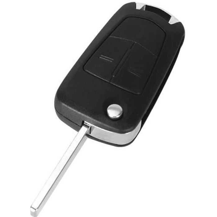 Coque clé pour Opel Antara Astra Corsa Meriva Vectra Zafira - 2 Boutons - Plip clé télécommande avec Lame Phonillico®