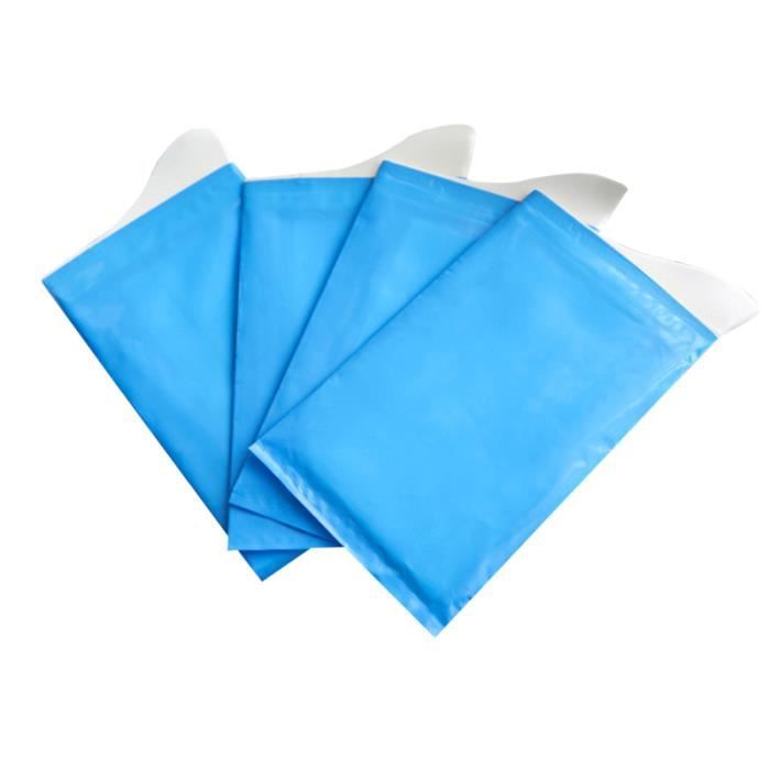 4pcs unisexe hommes femmes enfants bref secours sacs d'urinoir jetables packs super BASSIN DE LIT - URINAL - CHAISE PERCEE