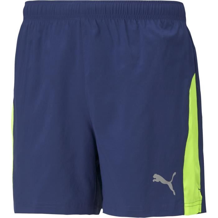 PUMA - Short de sport Favorite Woven - technologie DRYCELL - bleu - homme