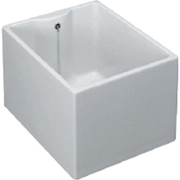 Porcher Cuve à laver FACULTE 50x60cm avec trop-plein. blanc Réf P303201