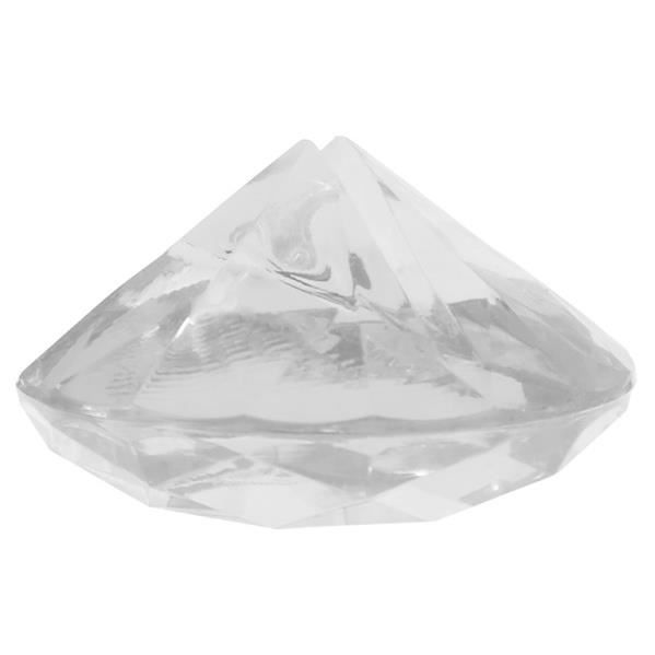 4 MARQUE-PLACES DIAMANT TRANSPARENT Transparent