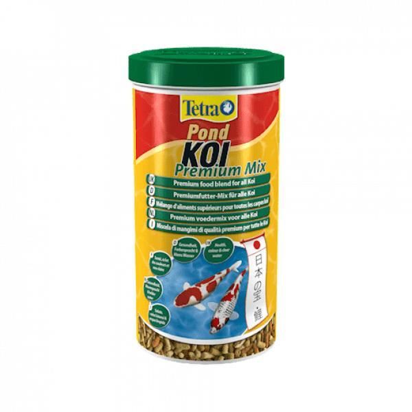 Alimentation Tetra Pond Koï Premium Mix 1 litre pour poissons de bassin