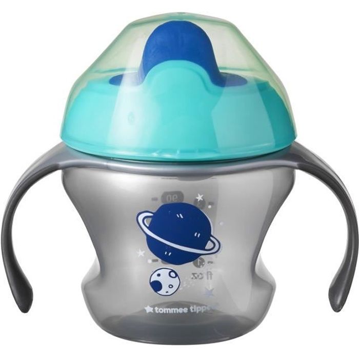 TOMMEE TIPPEE Tasse 1er Âge - bleu - 4 mois +