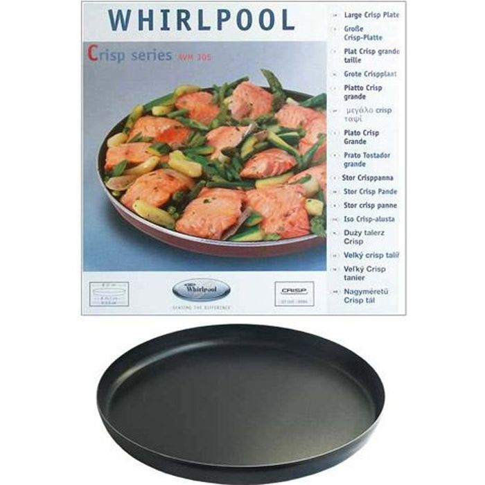 480131000085. PLAT CRISP Ø 32CM POUR M.O WHIRLPOO