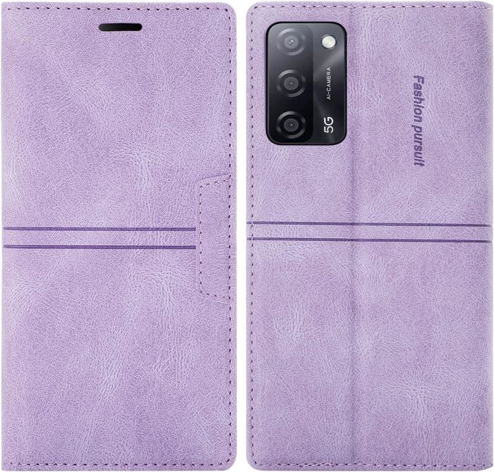CASEONJAN Cover per Oppo A52 / Oppo A72 / Oppo A92, Pelle PU Custodia a portafoglio con scomparti per Slot Schede, Antiurto Flip Caso Cover per Oppo