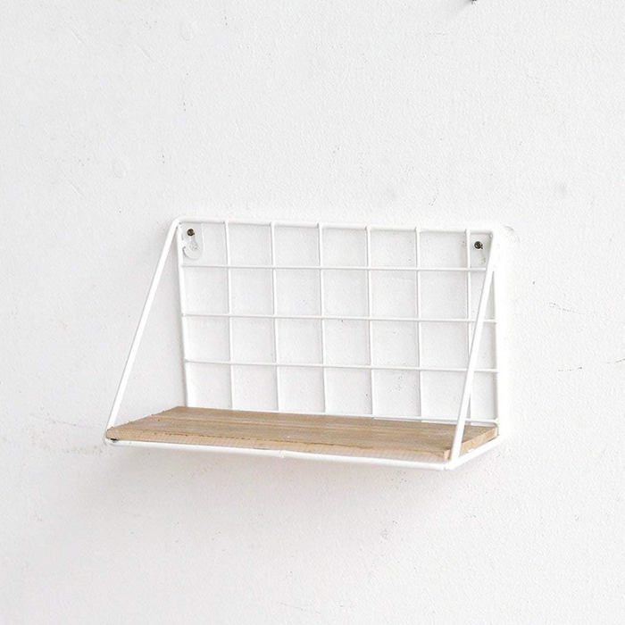Étagère Cube DIY En Grille Métallique - 8 Compartiments, Noir, Pour Rangement Vêtements, Livres, Accessoires