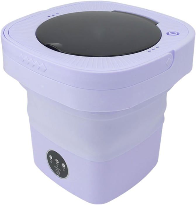 Portable mini machine à laver camping caravane 3kg spin sèche