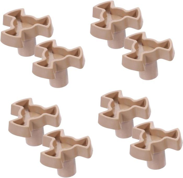 Coupleur Plateau Tournant Micro-ondes PYEUIFF - Lot De 2 - Pièce Rechange Universelle