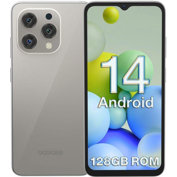 DOOGEE Note56 Android 16 Smartphone Pas Cher, 6150mAh