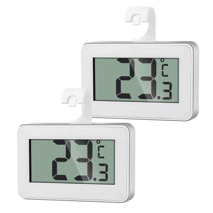 Meilleurs prix pour ®RisingFF Thermomètre Numérique Mini Thermometre Congélateur Thermometre Frigo Digital