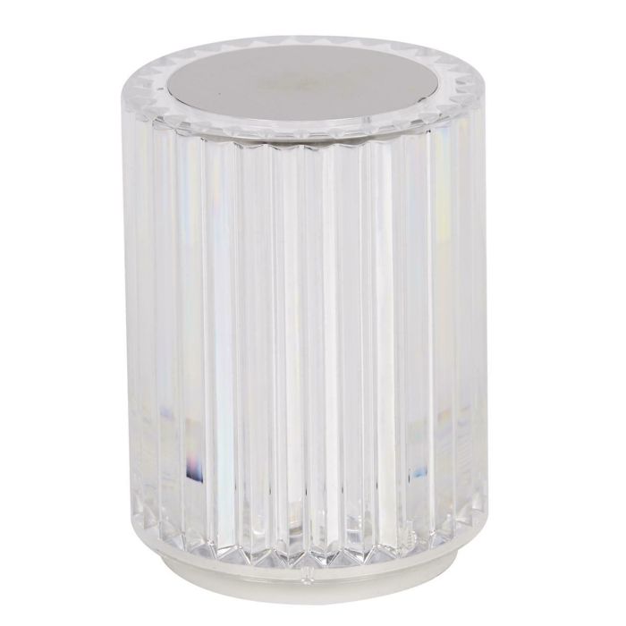 Lampe LED Cristal - Lumière Réglable - Rechargeable USB - 8h Autonomie