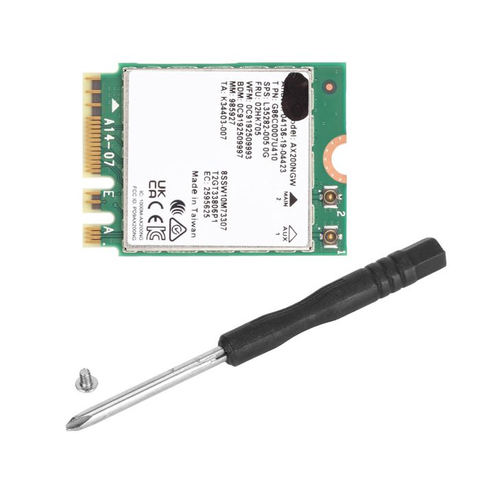 Carte réseau sans fil double bande wi fi 6, 2400-5Ghz, 5.1 mb-s