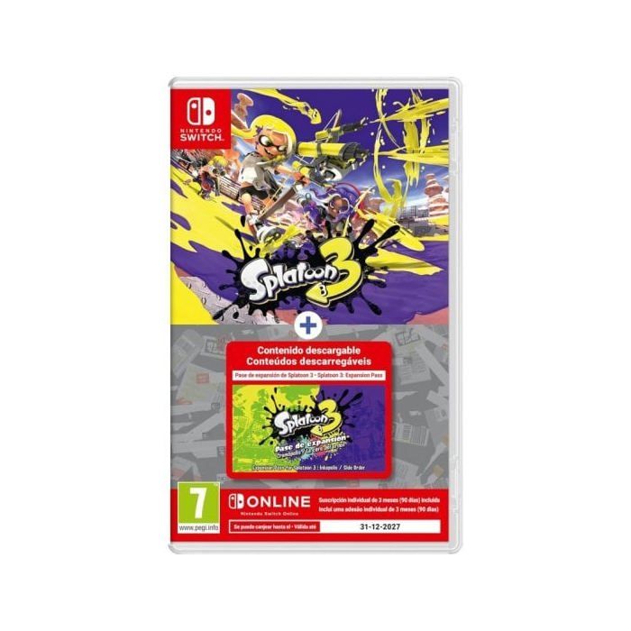 Splatoon 3 + Expansion Pass + 3 Meses Nintendo Switch Online - vue 9