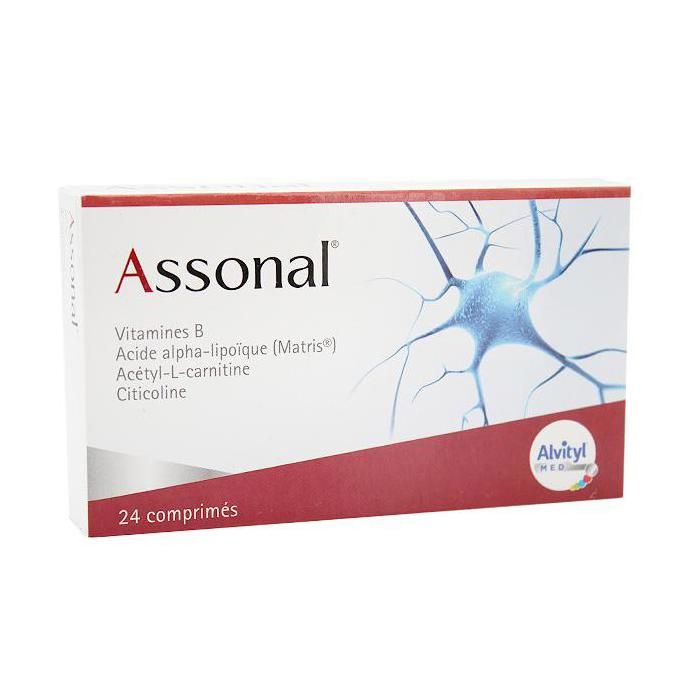 Alvityl Assonal 24 comprimés - Cdiscount Santé - Mieux vivre