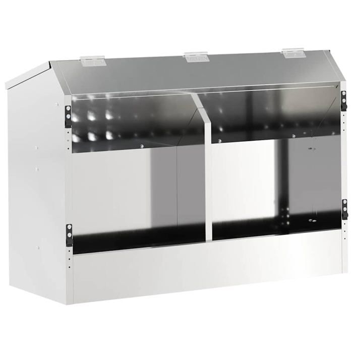 Distributeur Pour Lapins vidaXL 64,5 x 25,5 x 45,5 cm - vue 6