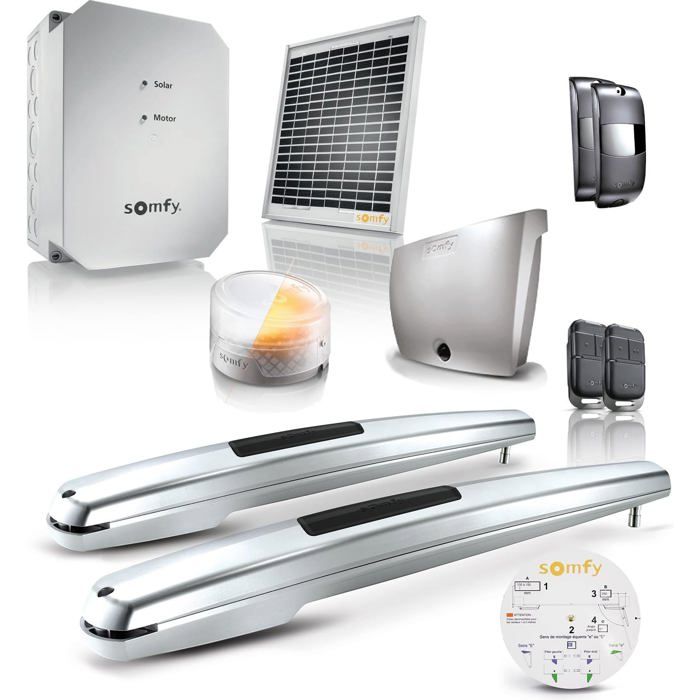 Motorisation Portail Solaire Somfynull