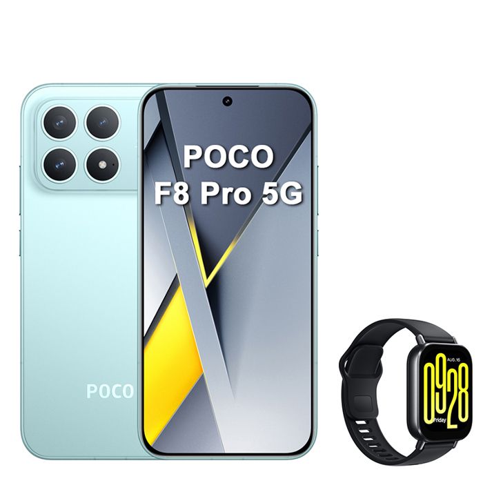 Smartphone XIAOMI POCO F8 Pro 5G 659 Double Nano SIM + Redmi Watch 5 Active - vue 2