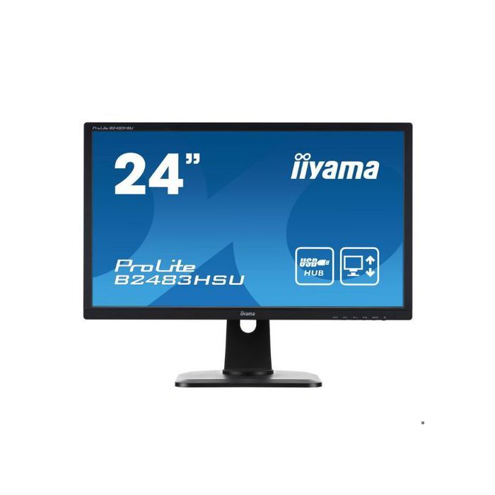 Moniteur IIYAMA ProLite XB2483HSU-B3 24 LED Occasion Tres bon etat Reconditionné - Iiyama reconditionné disponible sur Cdiscount Seconde Vie
