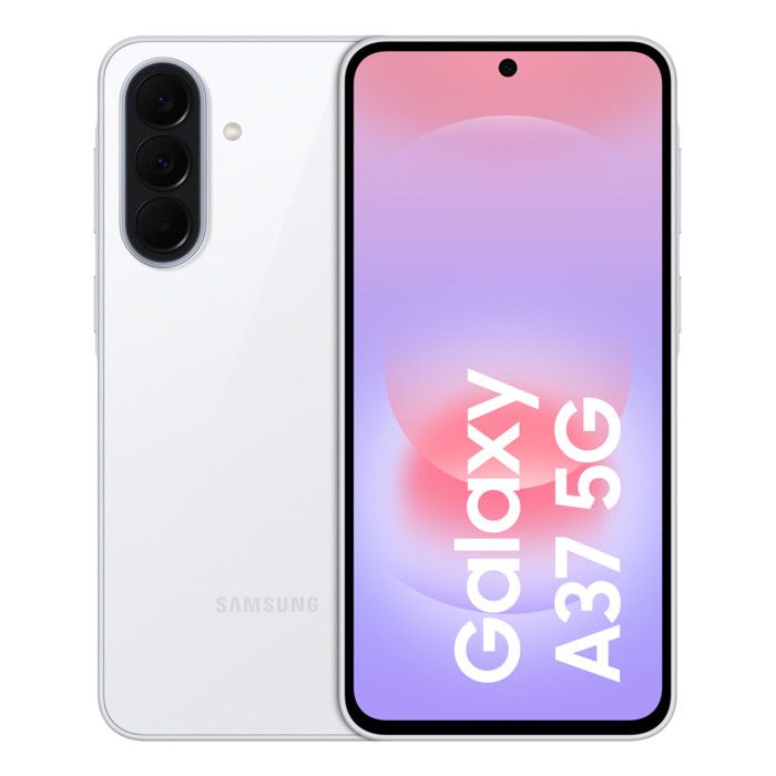 Samsung Galaxy A37 5G Smartphone 6.7 8GB 256GB Tripla Fotocamera 50MP Android 16.0 5000mAh Bianco