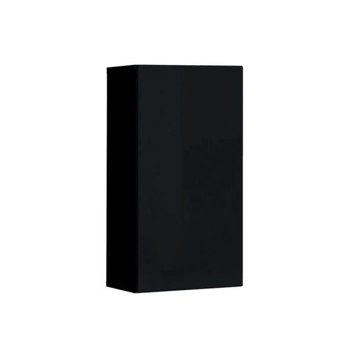 armoires et commodes - armoire suspendue switch sw 4 - l 30 x p 25 x h 60 cm - noir
