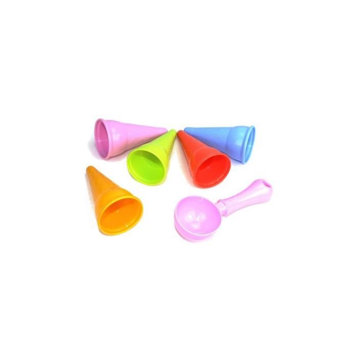 Set De Glace 6 Pieces Moule Jouet de sable Jeu De Plage