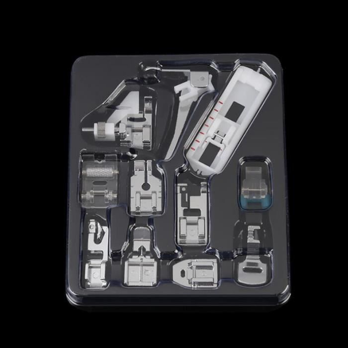 11 Pcs Sacs - Pieds Presseurs Pour Machine À Coudre, 82 Pièces, Kit De