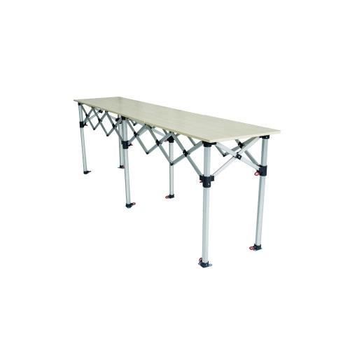 Comptoir Table Pliante Hauteur Reglable 285x60cm Large Plateau