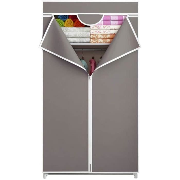 Armoire en Tissu Penderies, Penderie en Tissus Armoire de Stockage