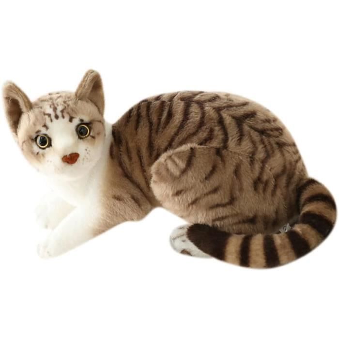 Peluche chat tigré hotsell
