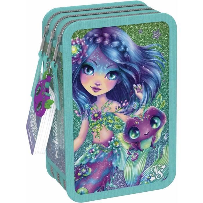 Trousse Estrelia Nebulous Stars - 3 Compartiments Avec Accessoires Dessin