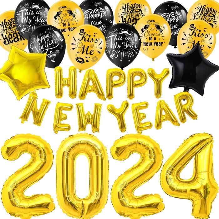 Decoration Nouvel An 2024, Deco Fete Nouvelle Année, Bonne Année