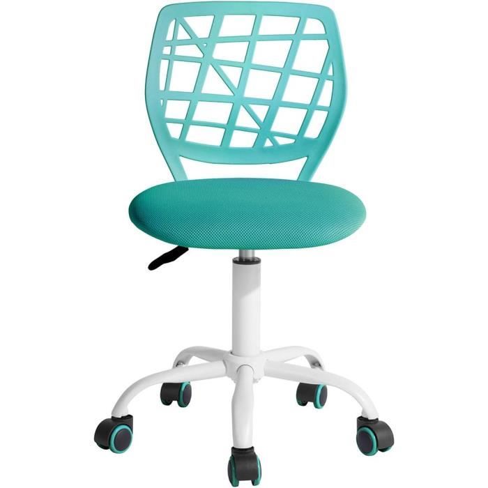 Bureau Enfant + Chaise Ergonomique Réglable (3-18 Ans) - Rangement & Posture - Bureau Fille Garçon - 6