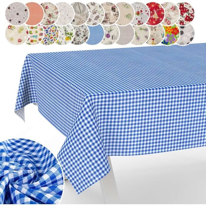 Nappe En Tissu Lavable, Facile D'entretien, Effet Lotus R Sistante La Salet D 537524