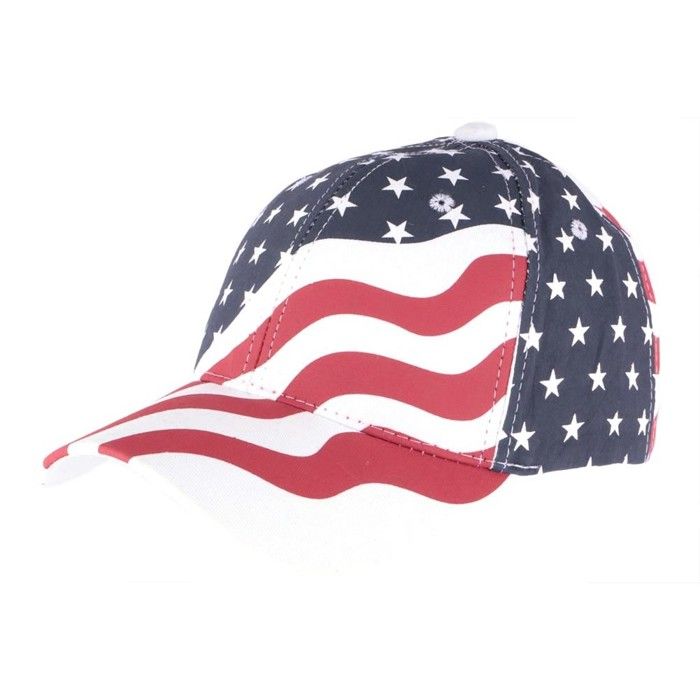 Drapeau Etoile Blanche Fond Bleu Blanc Rouge Casquette Baseball Usa Drapeau Rouge Et Bleu Bleu Taille