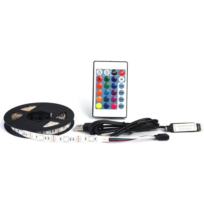 Lot De 4 Bandes LED SMD 5050 30cm 12V Blanc - Éclairage Voiture Moto Intérieur Extérieur, Étanche IP67