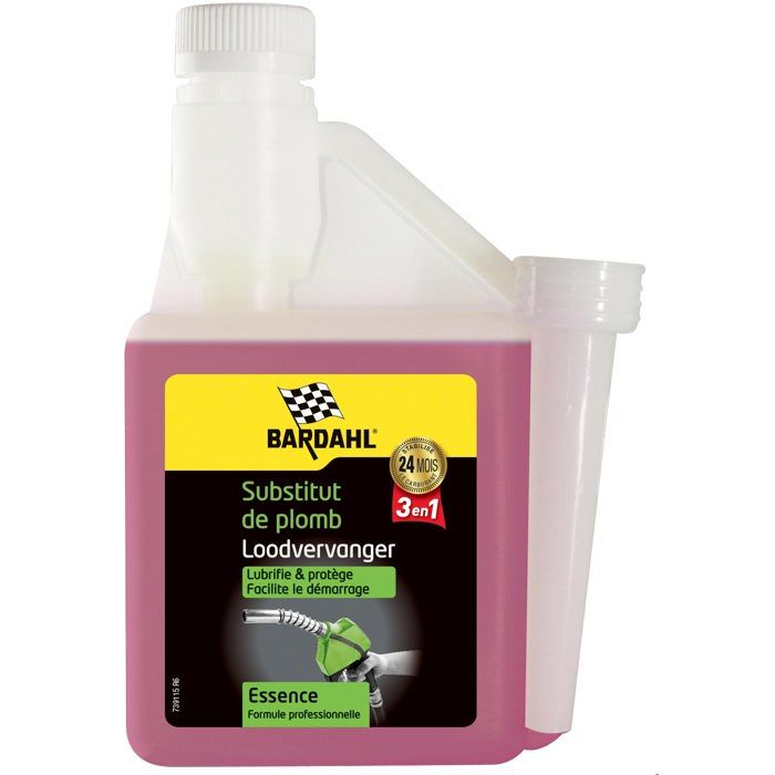 BARDAHL Substitut de plomb, Essence, 500ml, traite 500 litres 