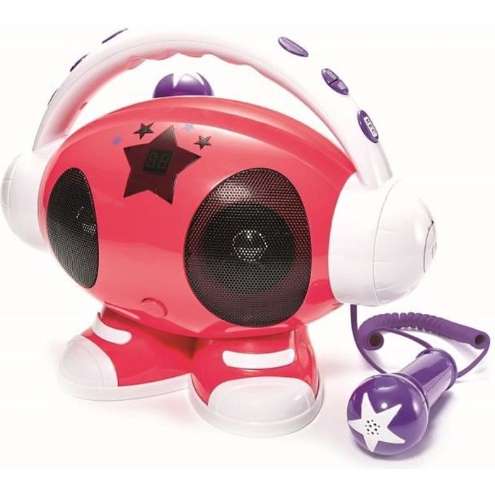 Lecteur MP3 & Karaoké Portable - Robot Emma
