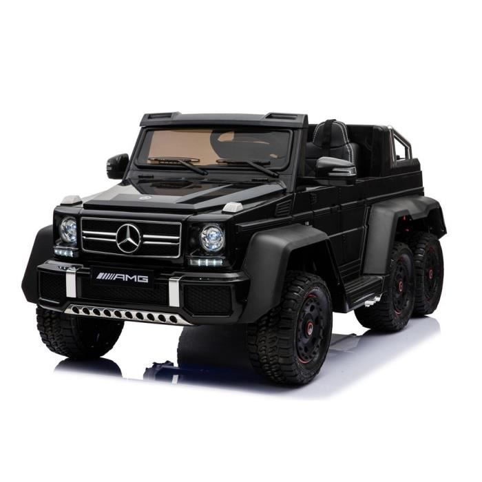 Mercedes G63 6x6 140 Cm Noir Voiture Electrique Pour Enfant Achat Vente Voiture Electrique Enfant Cdiscount