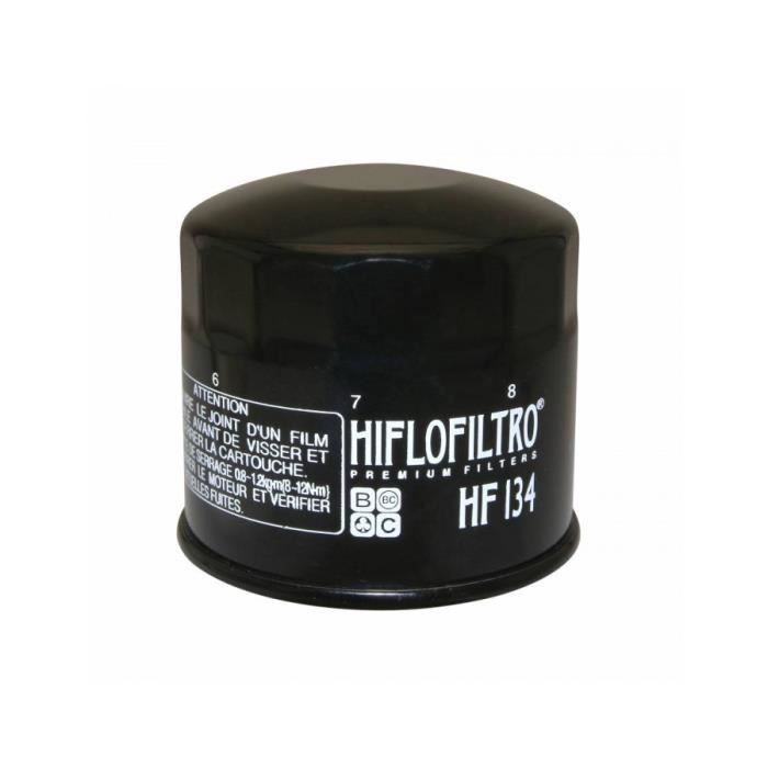 Filtre a huile hiflofiltro pour suzuki 750 gsx-r 1985+1987, 1200 gv, 1400 gv (80x76mm) (hf134)