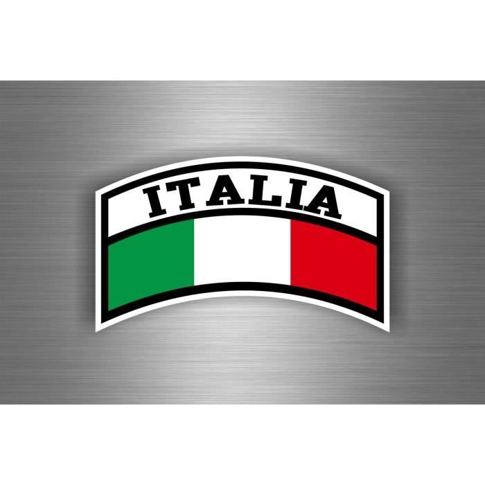 Planche A4 de stickers Italie autocollant adhésif scrapbooking D08